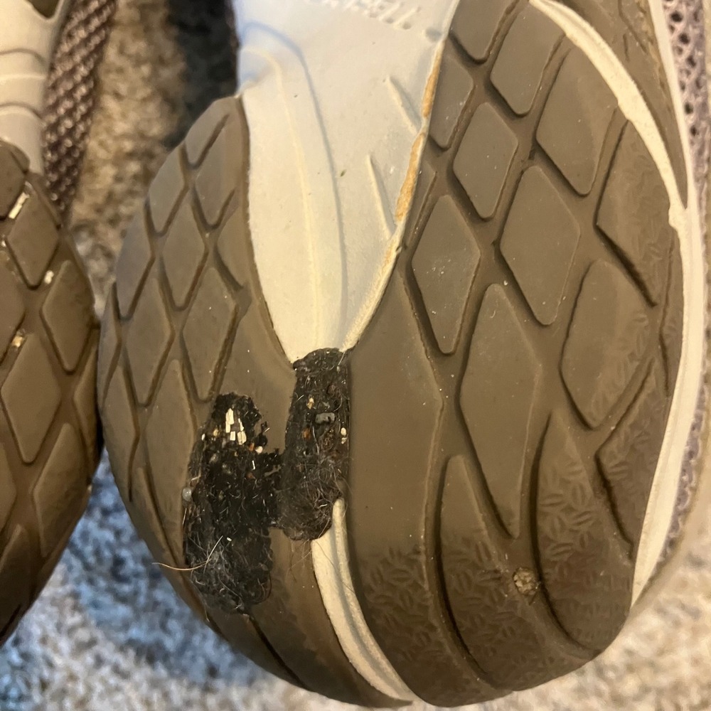 Merrell Encore Breeze 3 Womens 7.5 Mesh Slip On Clogs Mules Aluminium Taupe - Picture 8 of 8